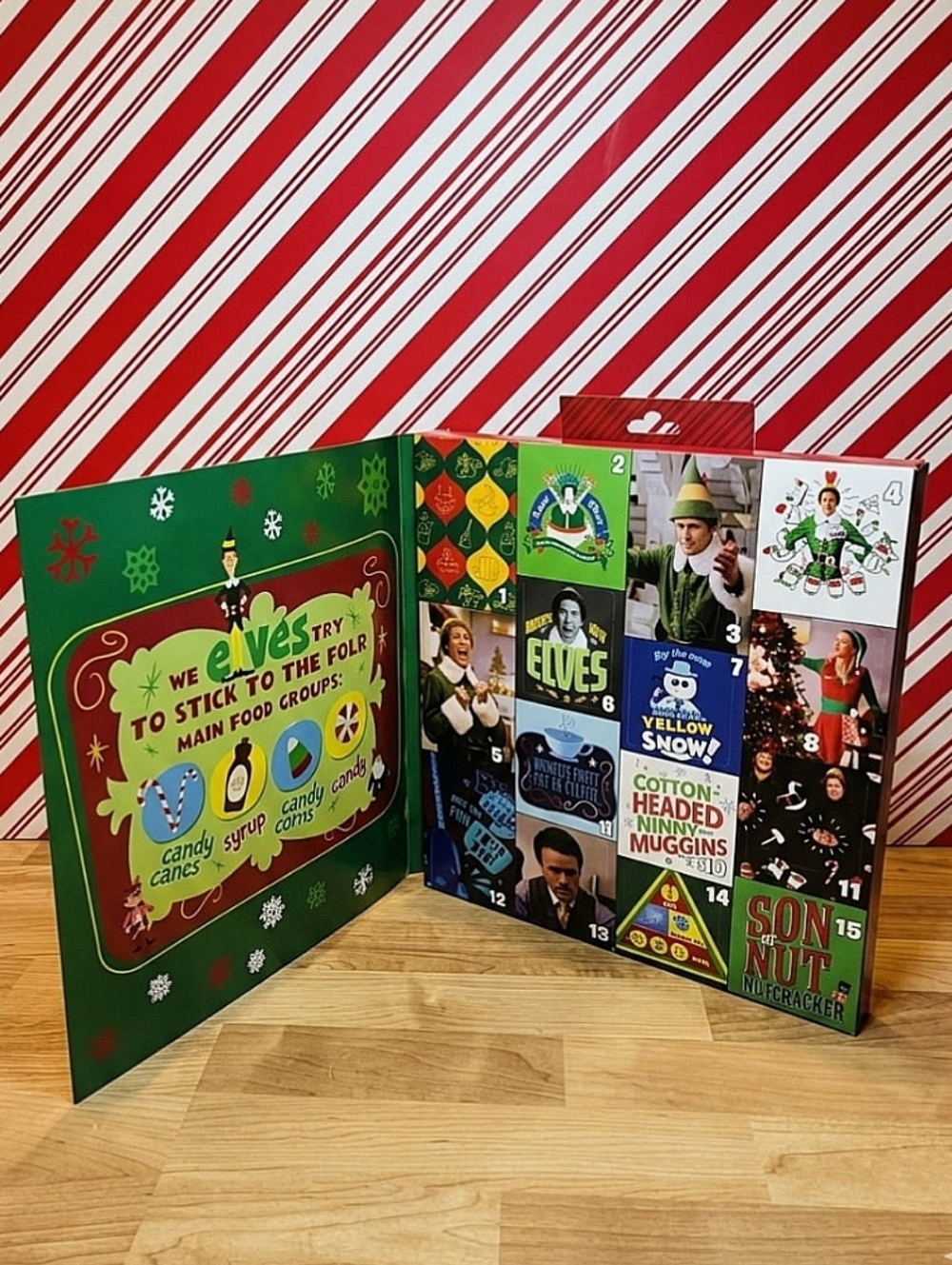 Elf 15 Days Of Socks Gift Set